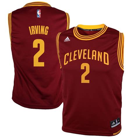 youth cleveland cavaliers kyrie irving adidas wine replica road jersey|kyrie irving life story.